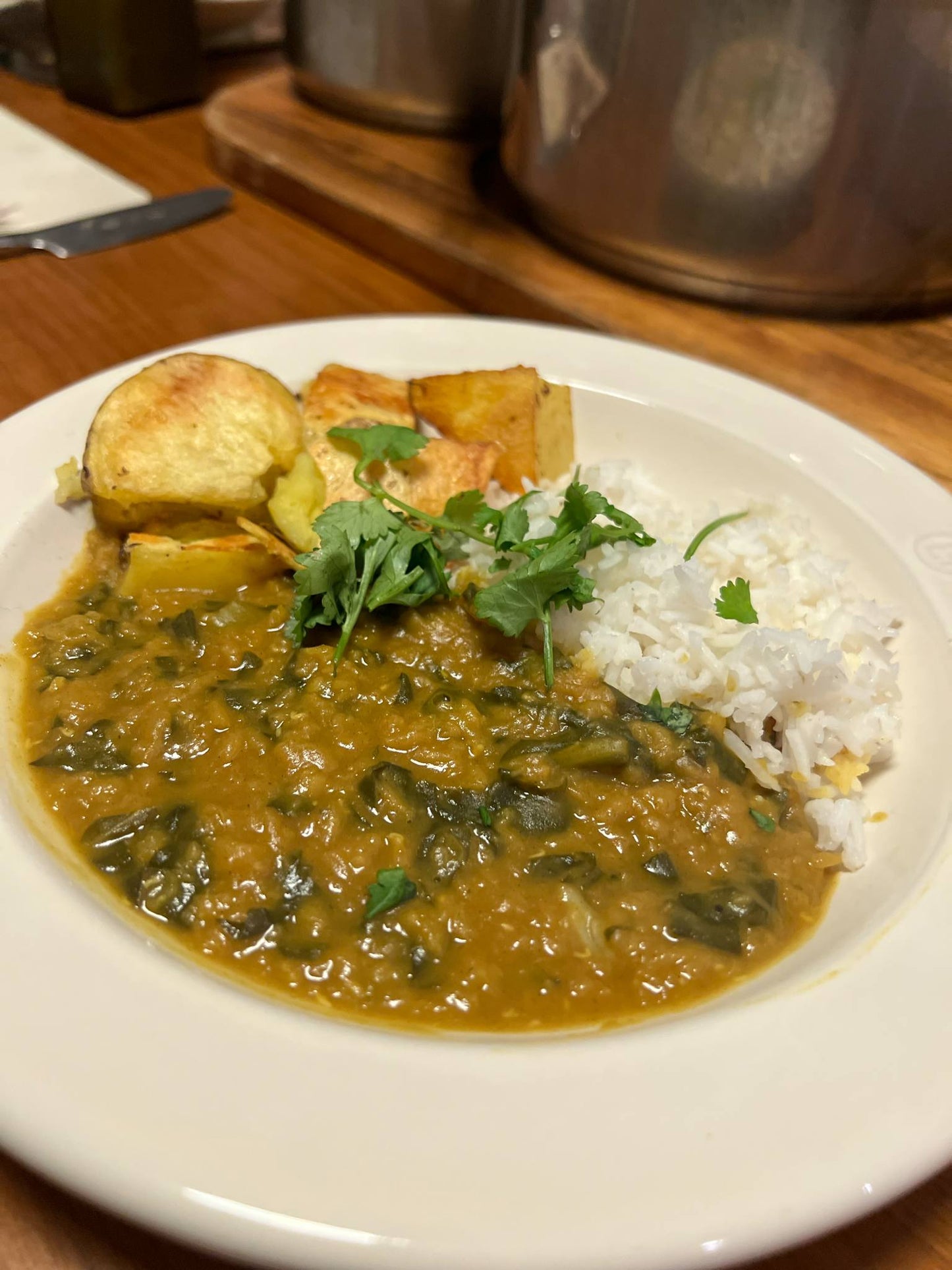 Organic meal kit- Red lentil dahl with cardamom 550g