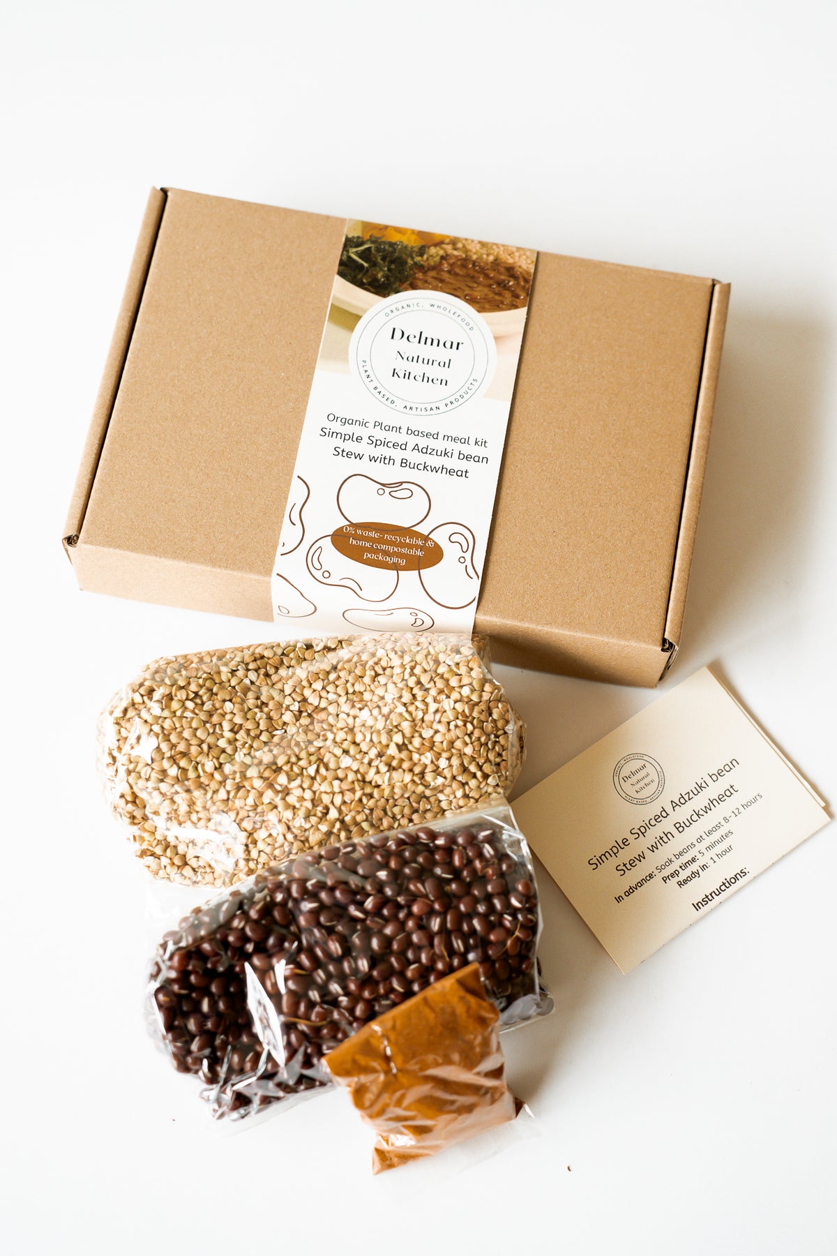 Organic meal kit- Adzuki bean stew with buckwheat 530g