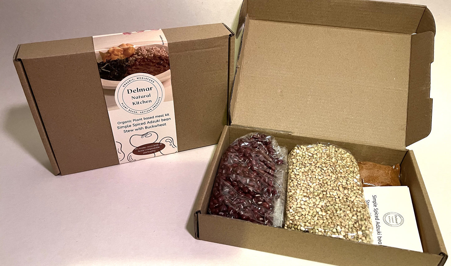 Organic meal kit- Adzuki bean stew with buckwheat 530g